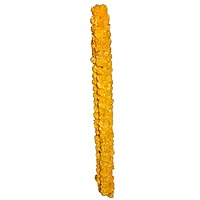 Genda lari 5 pcs ( each 5 feet ) artificial marigold garland (light orange) colour