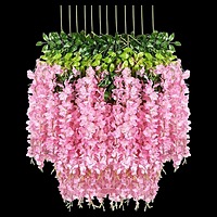 Wisteria Hanging For Decoration PINK colour ( 6 pcs )
